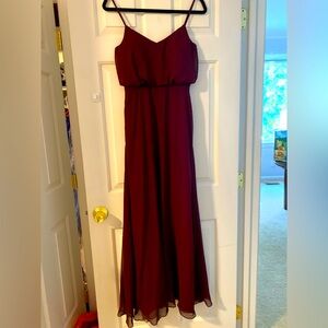 Birdy Grey Maroon Maxi Dress